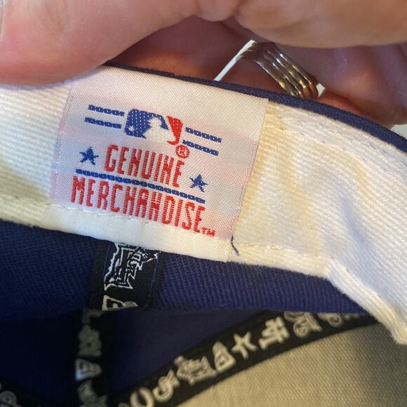 MLB Baseball Milwaukee Brewers M Hat Autographed by Dave Nelson New Era NEW - Picture 12 of 13